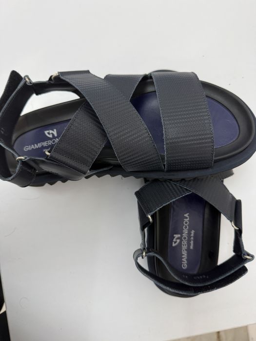Італійські шкіряні сандалі GIAMPIERONICOLA р.43 | Made in Italy