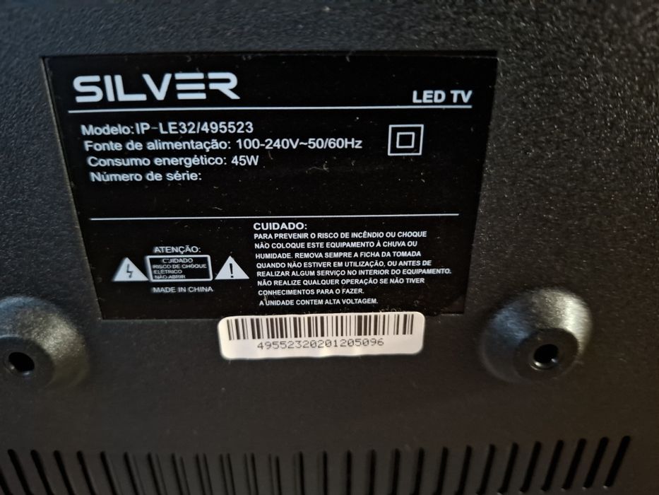 Tv Silver 32 polegadas