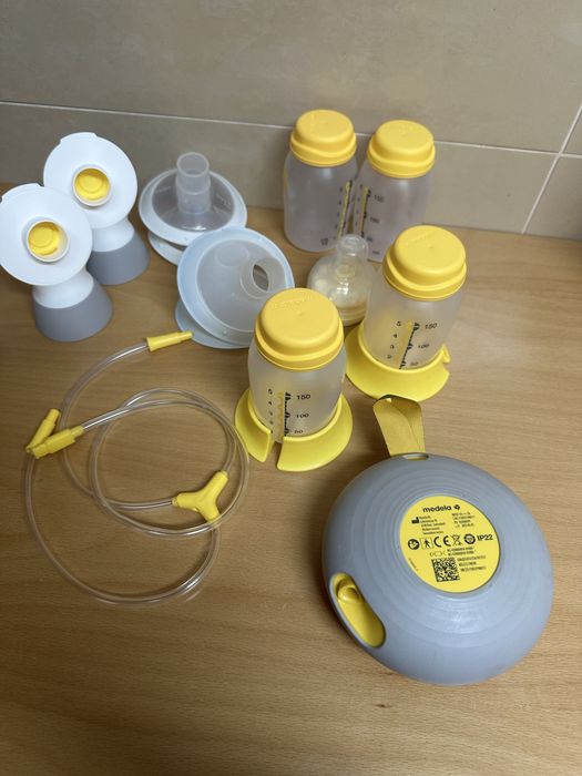 Bomba tira leite elétrica dupla Swing Maxi MEDELA