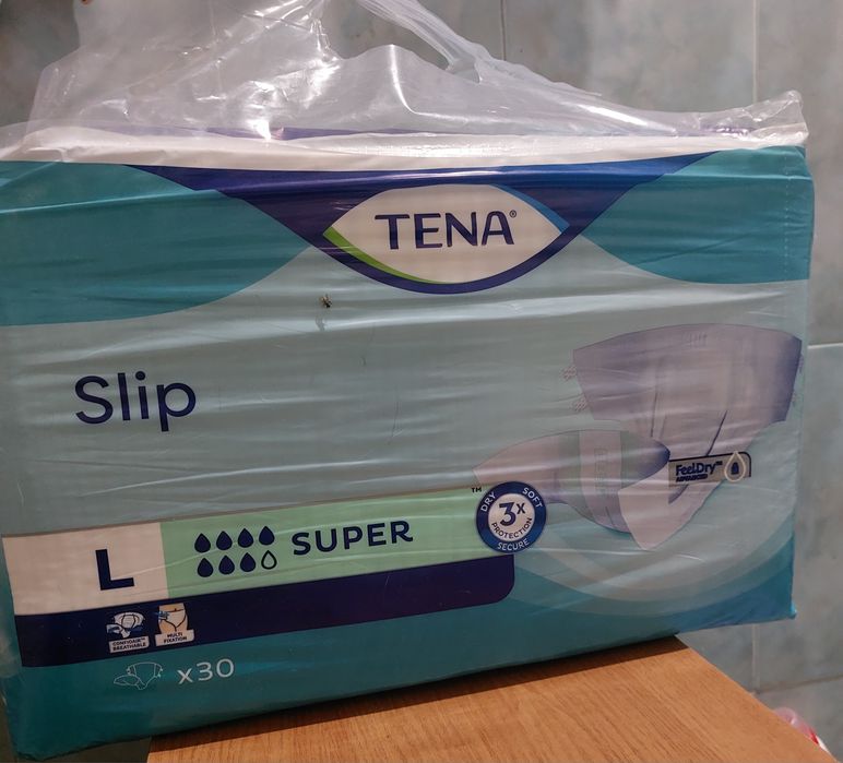 Памперсы Tena L 7 капель