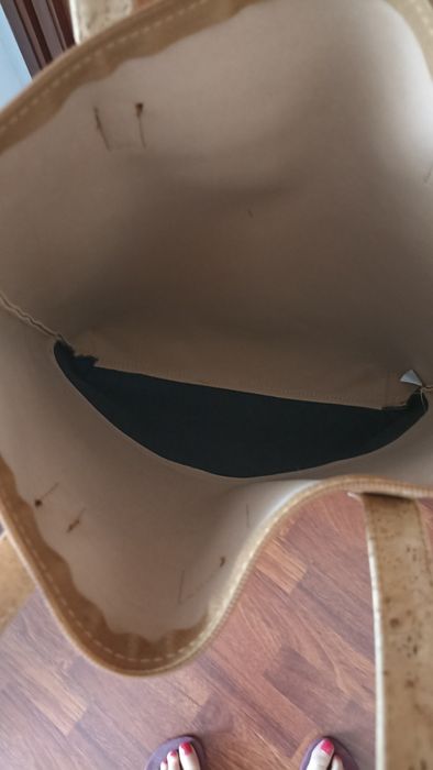 Saco shopper em cortiça