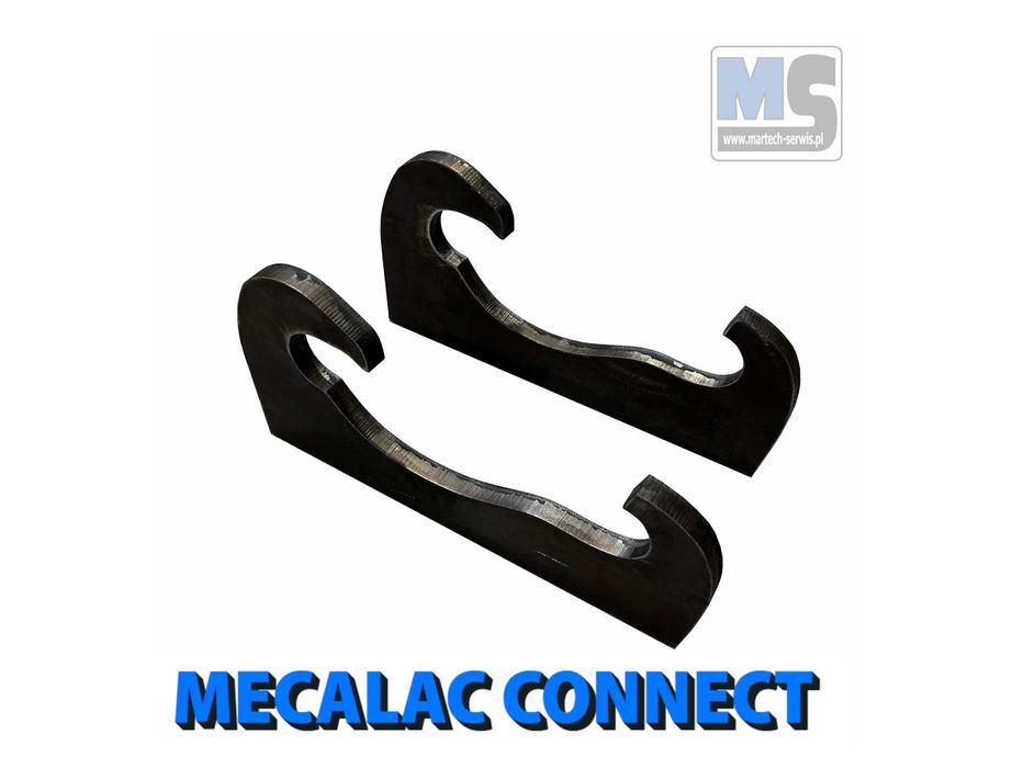 Złącze ramka MECALAC CONNECT uszy płyta adaptacyjna mocowanie