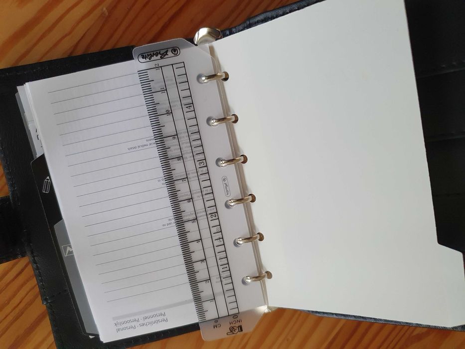 Czarny organizer Herlitz