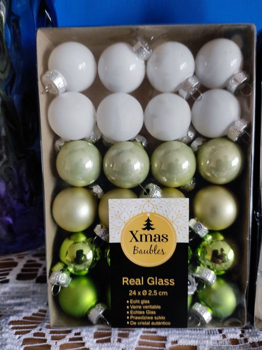 Bombki choinkowe różne