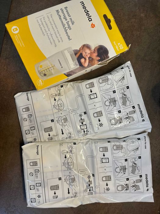 Пакети для зберігання заморозки грудного молока Medela 46 шт.