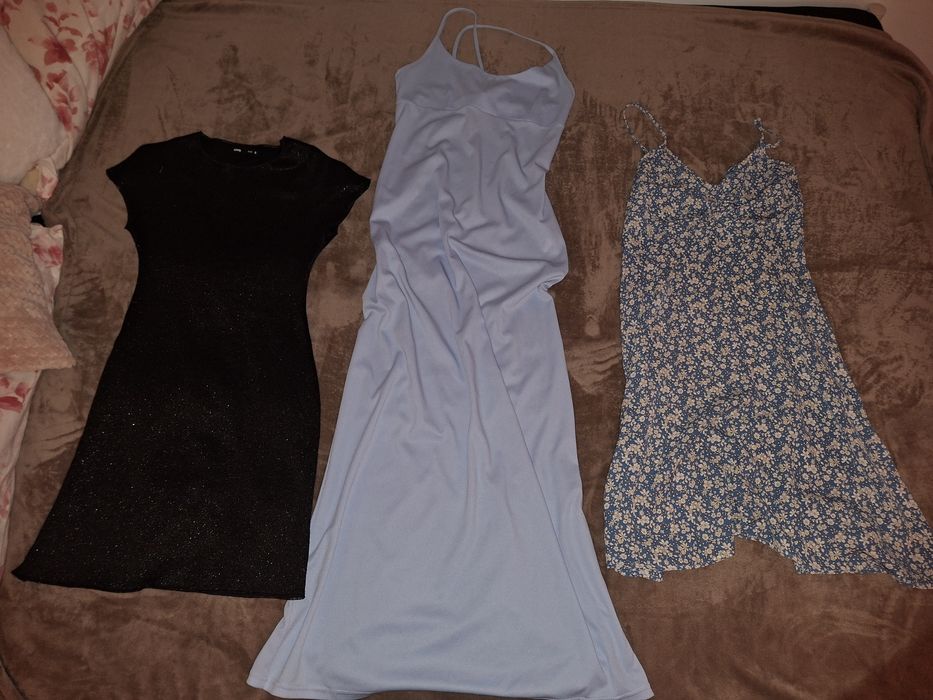 paczka sukienek 11 szt. S