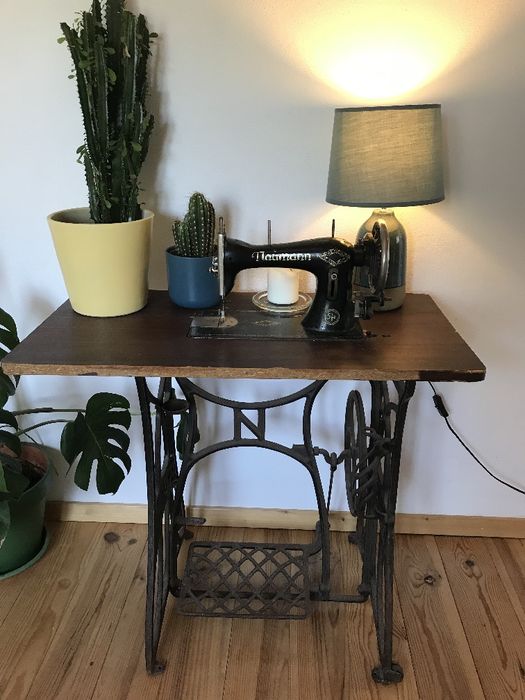 Máquina de costura antiga