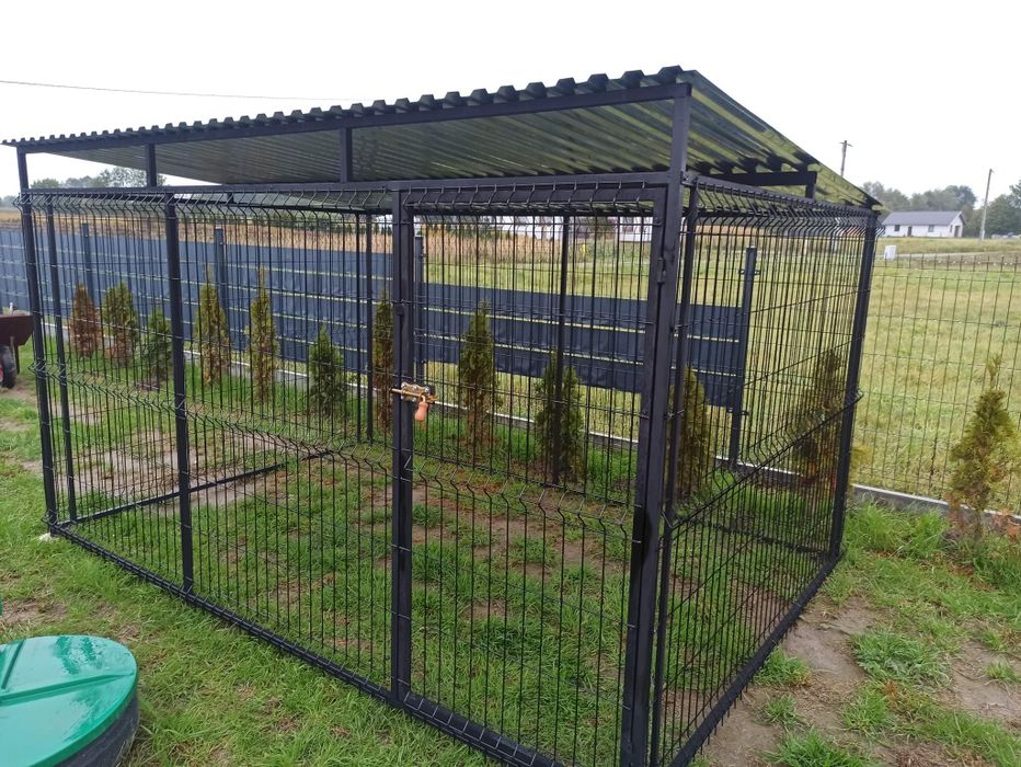 Kojec dla psa 3x2m. Zagroda, boks, Panel3d szybka realizacja!