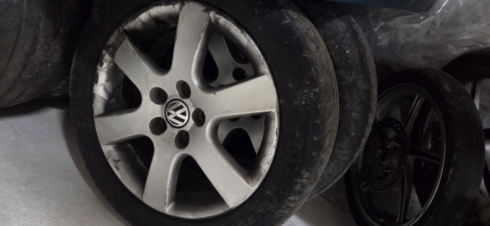 Jantes 15" com pneus vw Polo 2005