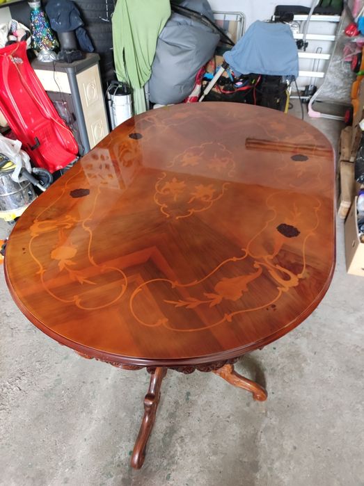 Drewniany stół + krzesła
