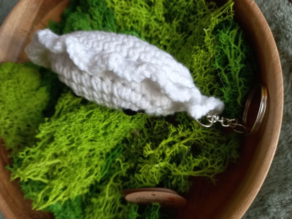 Breloczek pierożek rękodzieło handmade