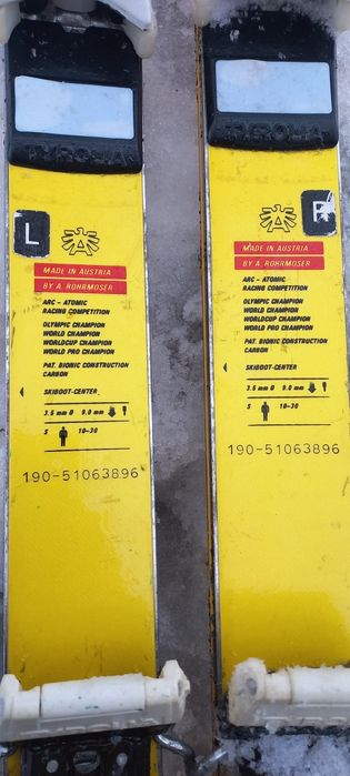 Продам лижі 190.