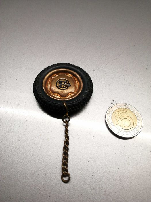 Breloczek Barum JAWA CZ Skoda lata 70te Czechosłowacja PRL prezent