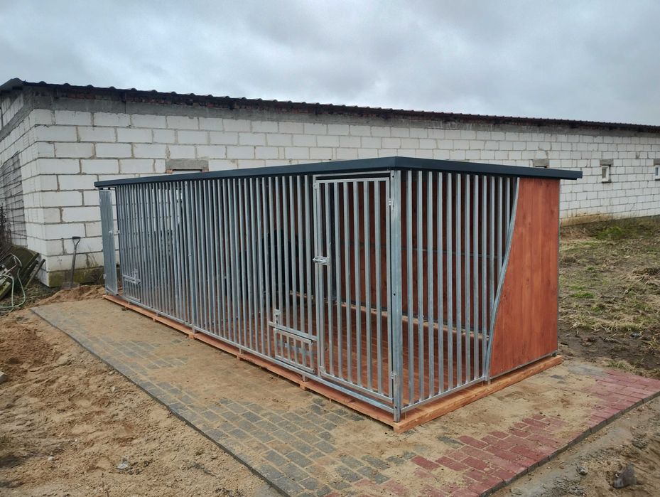 Kojec dla psa 3x2 z podłogą. Ocynkowany. Producent