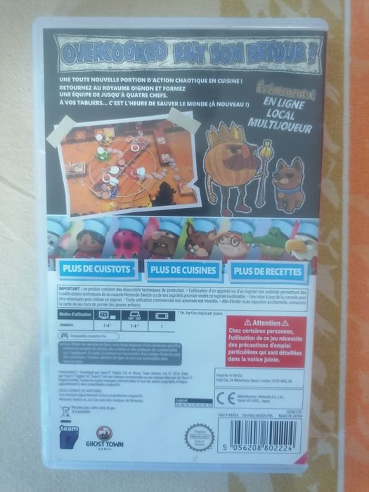 Overcooked 2 - switch