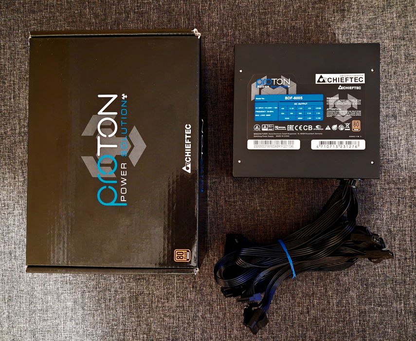 БП Chieftec 600W PROTON 80Plus блок питания 600Вт