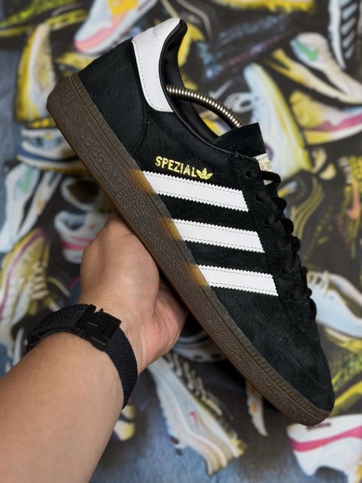 Чоловічі кросівки Adidas Spezial Black  Розмір 44.5 (28.5 см по устільці)