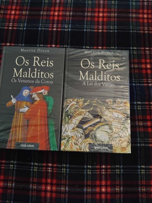 7 Livros de Romance Histórico: OS REIS MALDITOS, de Maurice Druon