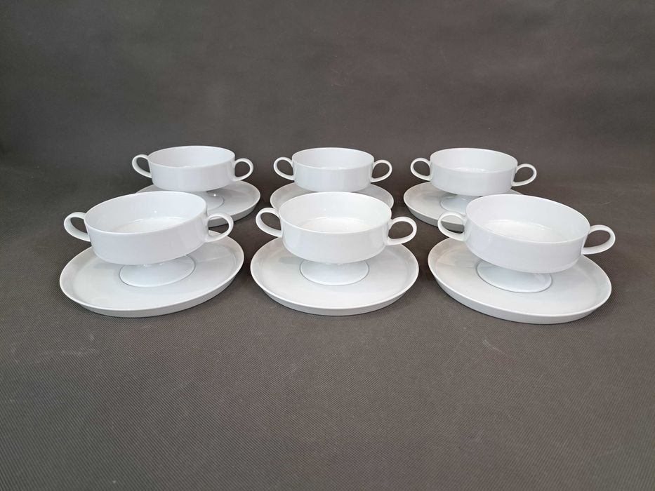 Bulionówki Rosenthal Studio - Linie, zestaw 6 szt.