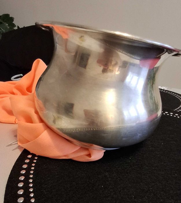 Platerowana waza- osłonka  firma Edzard (