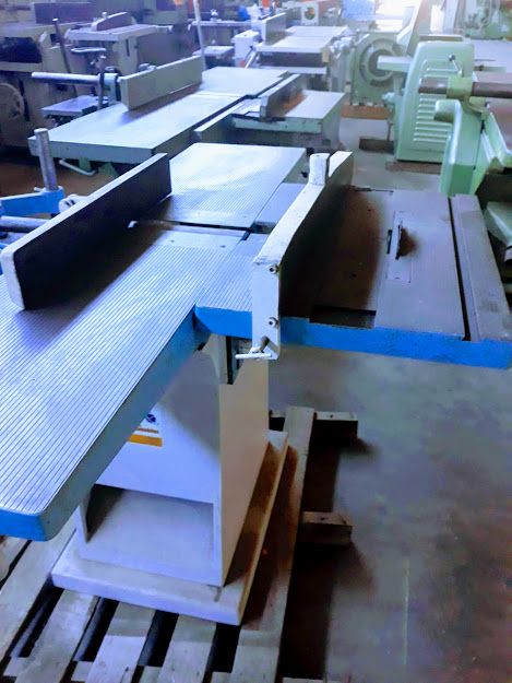 Garlopa 350mm com furador e serra circular 380v