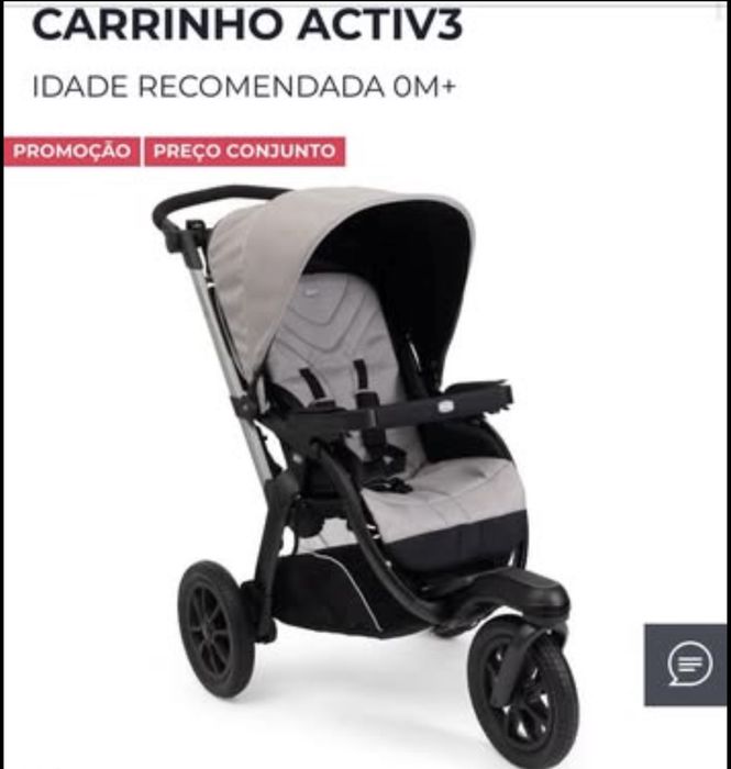 Chico Stroller with 3 Wheels452216337194045440