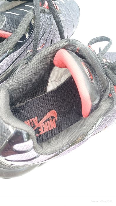 Кросівки Nike Air Max TN Plus Black Grey EUR 39  (24см устілка!)
