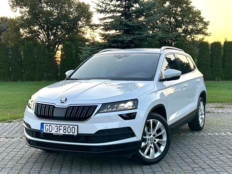 Skoda Karoq Salon POLSKA Full LED Podgrzew. fotele KAMERA Ambiente ACC KEYLESS ASO