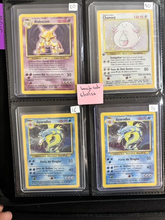 Base Set Ingles, Pt e Pt 1a edicao