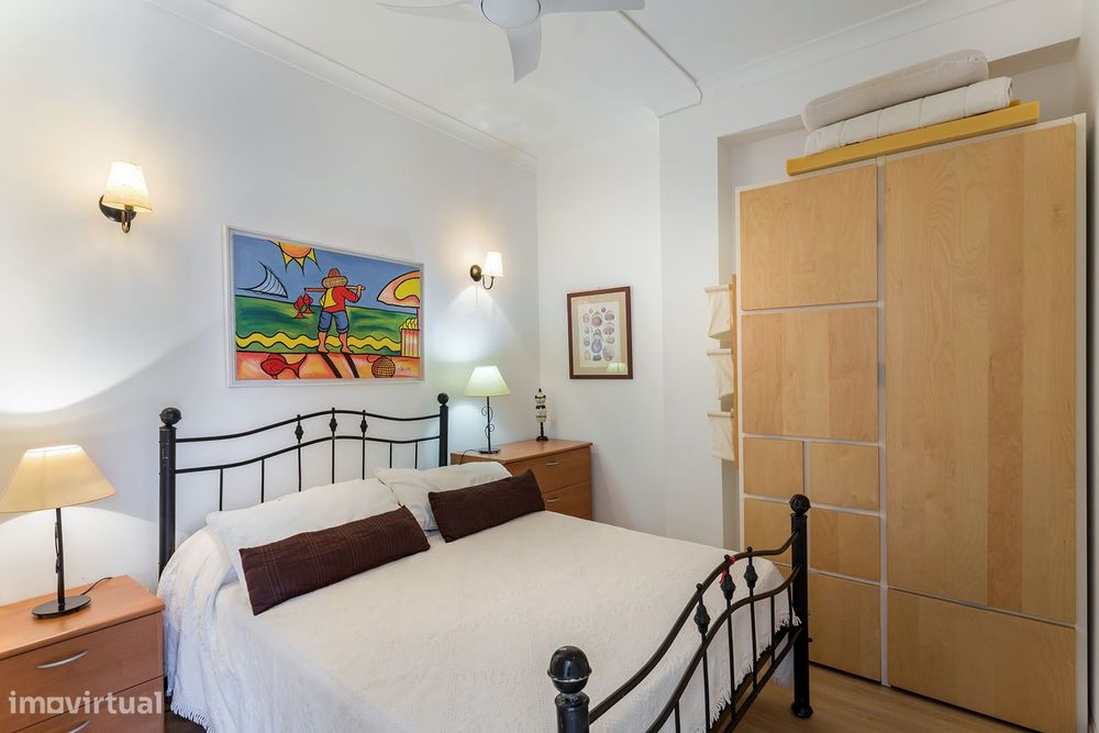 Apartamento T1+1 a pé da praia da Galé