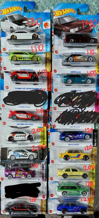 Модели hot wheels