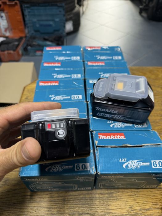 Акумулятор Makita Li-ion BL1860B 18В 6.0 Ah