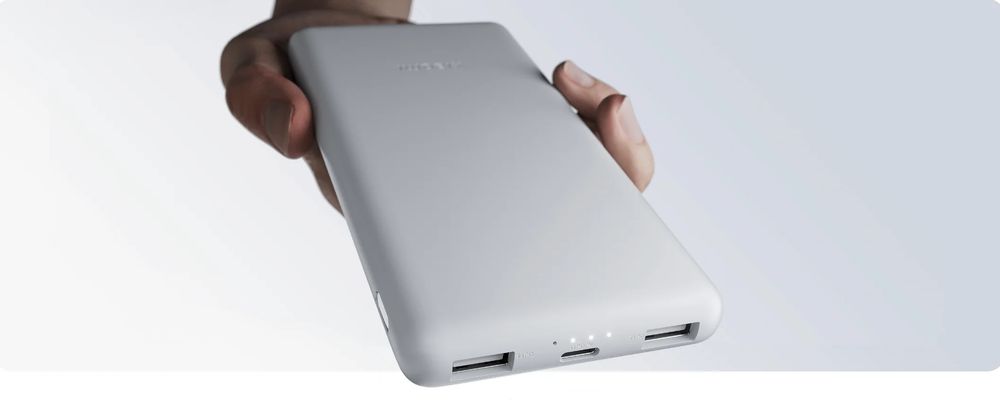 Xiaomi Power Bank 10000Mah 22,5W Lite P16Zm Gris Claro Mi Powerbank 2Xusb 1X Usb C