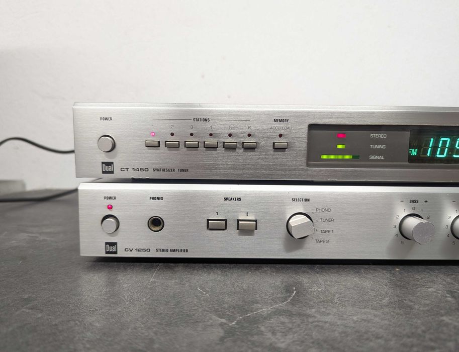 Cтерео підсилювач Dual CV 1250 та тюнер Dual CT 1450.: 3 700 грн ...