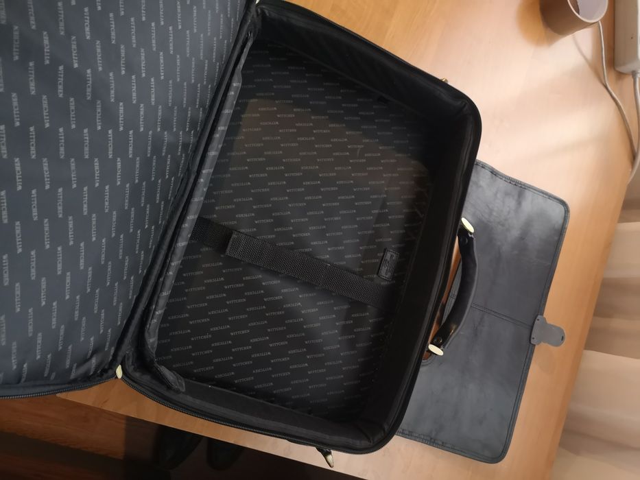 Aktówka teczka wittchen na laptopa skóra naturalna usztywniona cena do