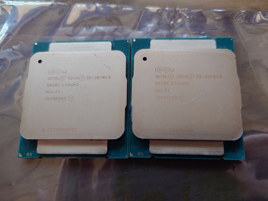 Intel xeon E5-2678v3 12c 24t