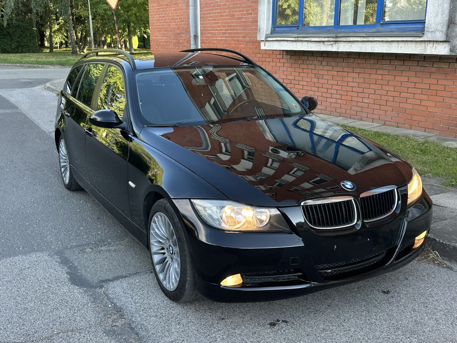 BMW e91 2.0d M47 Touring 2007r Klimatronik Grzane Fotele Tempomat
