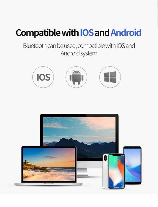 Auscultadores Auriculares Bluetooth 5.0 Fones Stereo sem Fios i7Mini