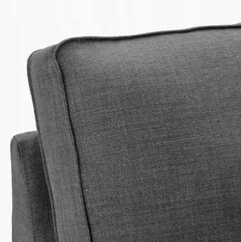 Ikea Kivik szezlong pokrycie poduszek ciemnoszary Skiftebo 404.649.41