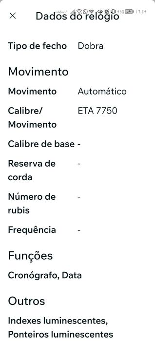 Cronografo automatico Mondia Altanus Master Collection