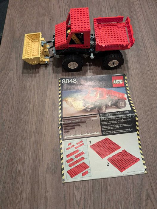 LEGO Technic 8848 Power Truck stan kolekcjonerski -