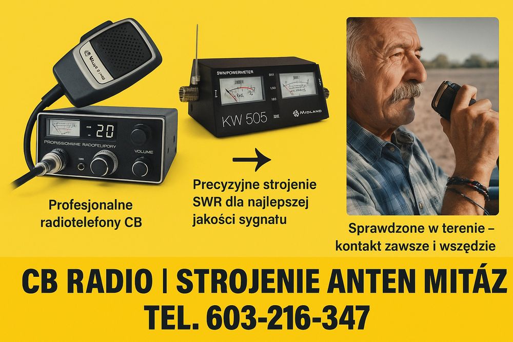 Strojenie anten CB