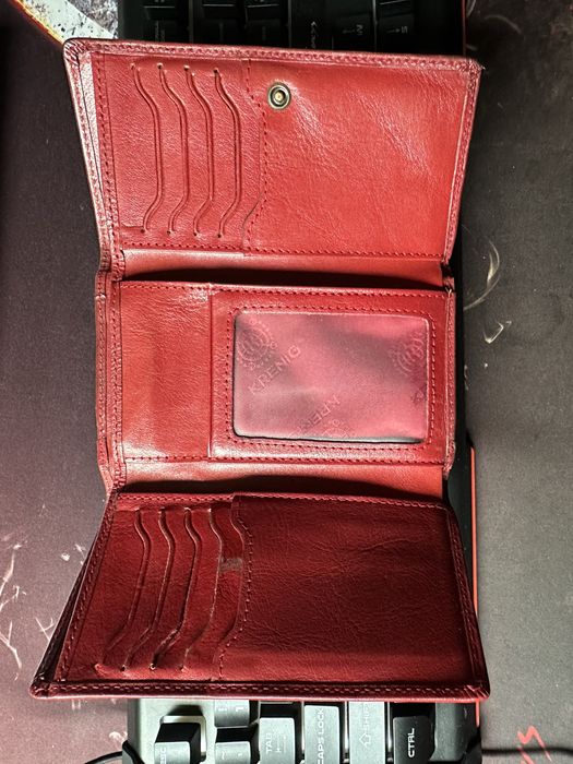 Portfel Damski Czerwony KRENIG