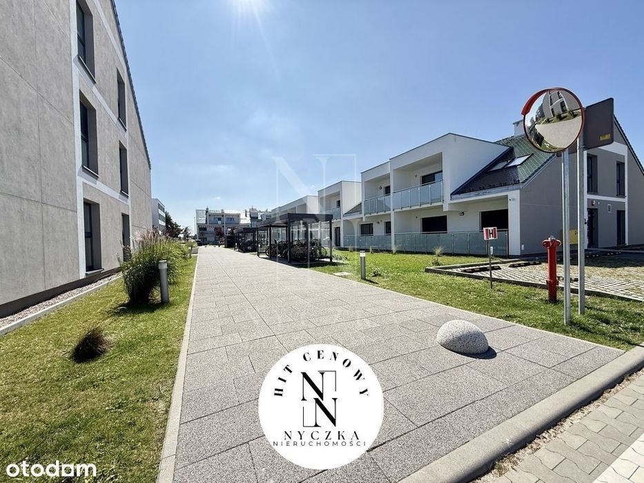 Apartame 3 pok, osiedle w 1 linii od morza!