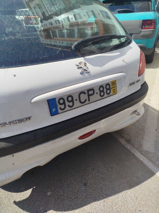 peujeot 206 1.4 hdi ano 2006 2 lugares negociável
