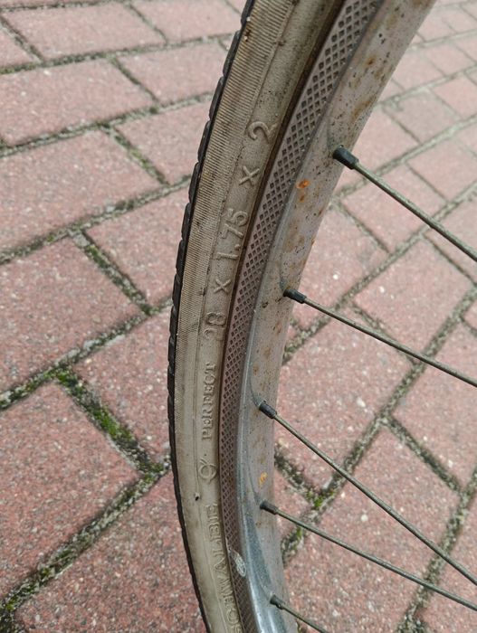 Rower przywieziony z Niemiec do naprawy,