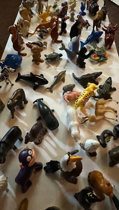 Іграшки фігурки міні дикі звірі