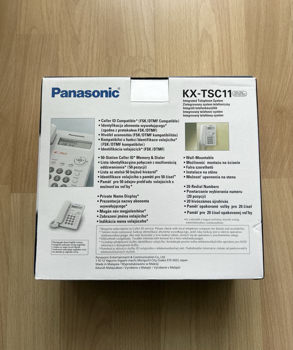 telefon stacjonarny Panasonic nowy