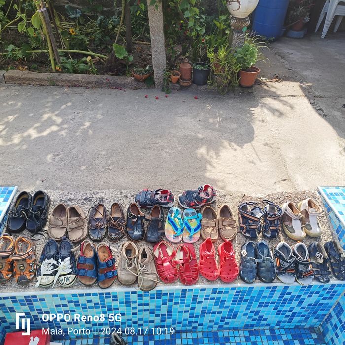 Calçado bebé verão