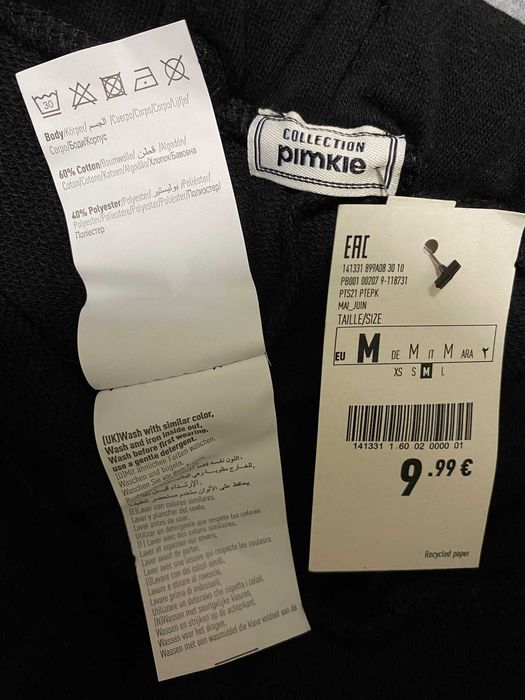 Шорти чорні трикотаж карманами спортивні короткі виріз бавовна стрейч